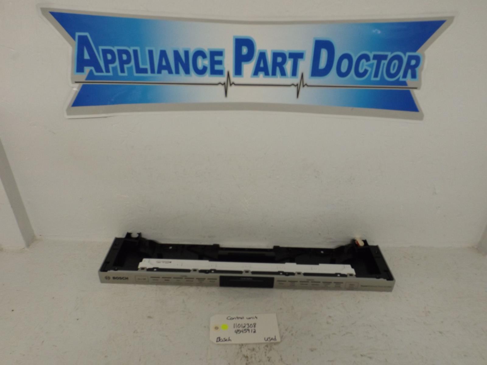 Bosch Dishwasher 11012308 4545912 Control Unit Used Bosch Dishwasher 11012308 4545912 Control Unit Used